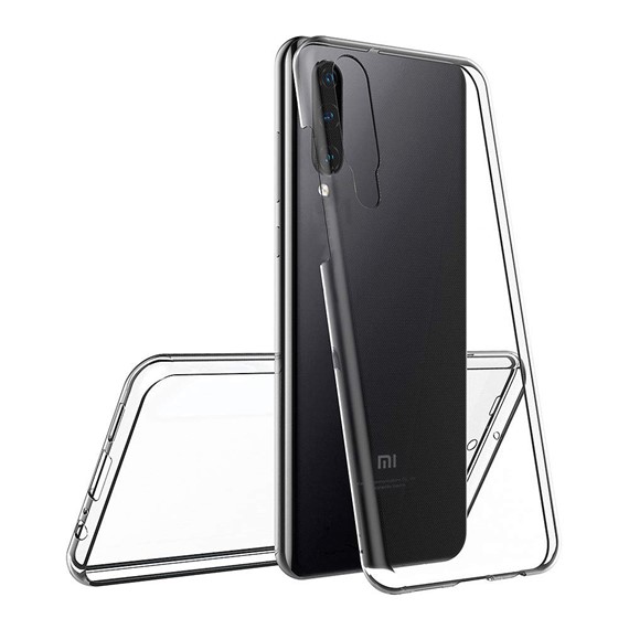 Microsonic Xiaomi Mi 9 SE Kılıf 6 tarafı tam full koruma 360 Clear Soft Şeffaf 2