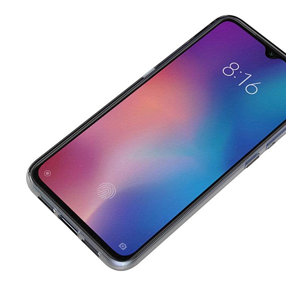 Microsonic Xiaomi Mi 9 SE Kılıf 6 tarafı tam full koruma 360 Clear Soft Şeffaf 3