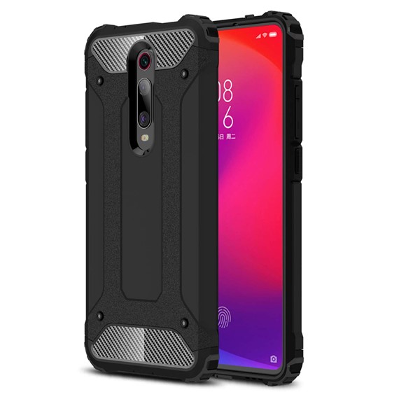 Microsonic Xiaomi Mi 9T Kılıf Rugged Armor Siyah 1