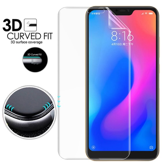 Microsonic Xiaomi Mi A2 Lite Ön Arka Kavisler Dahil Tam Ekran Kaplayıcı Film 2