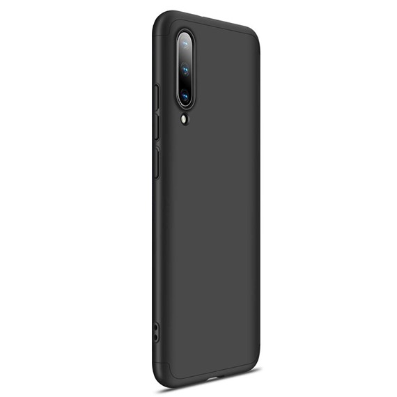 Microsonic Xiaomi Mi A3 Kılıf Double Dip 360 Protective Siyah 2