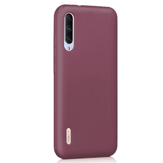 Microsonic Matte Silicone Xiaomi Mi A3 Kılıf Mor 2