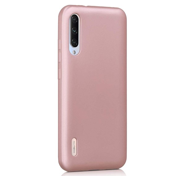 Microsonic Matte Silicone Xiaomi Mi A3 Kılıf Rose Gold 2