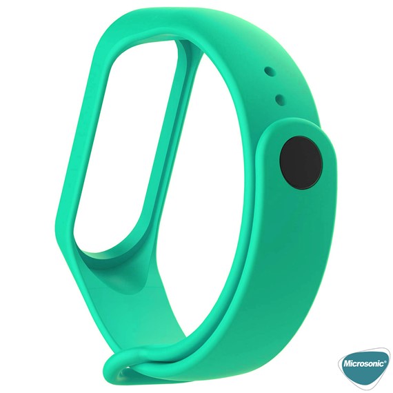 Microsonic Xiaomi Mi Band 5 Silikon Kordon Mint Yeşili 3