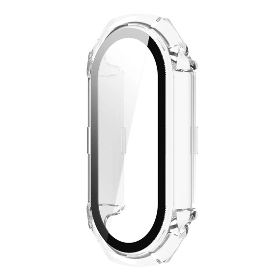 Microsonic Xiaomi Mi Band 8 Kılıf Darbeye Dayanıklı Clear Premium Slim WatchBand Şeffaf 3