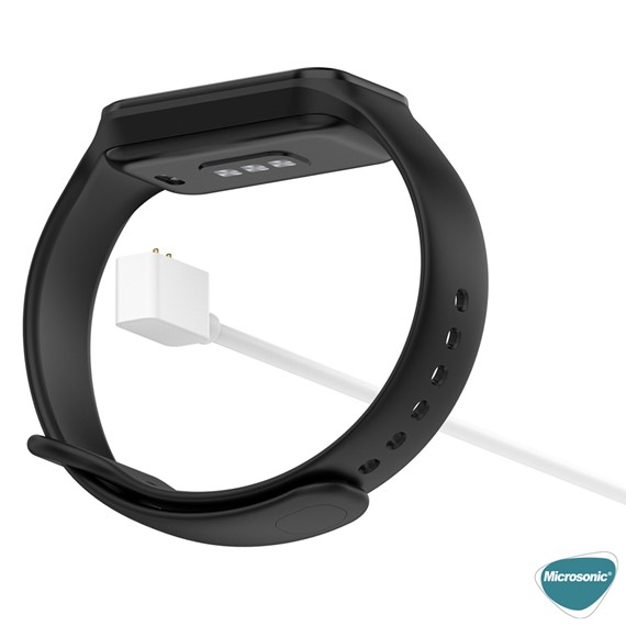 Microsonic Xiaomi Mi Band 8 Pro Manyetik USB Şarj Kablosu Beyaz 4