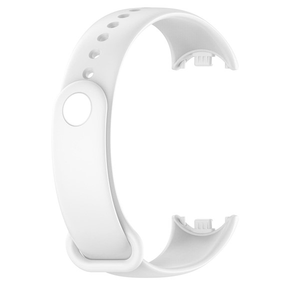 Microsonic Xiaomi Mi Band 9 Silikon Kordon Beyaz 1