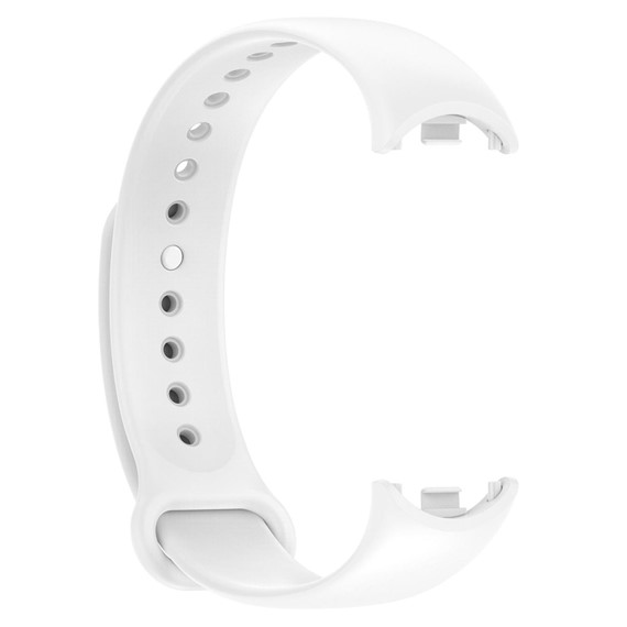 Microsonic Xiaomi Mi Band 8 Silikon Kordon Beyaz 3