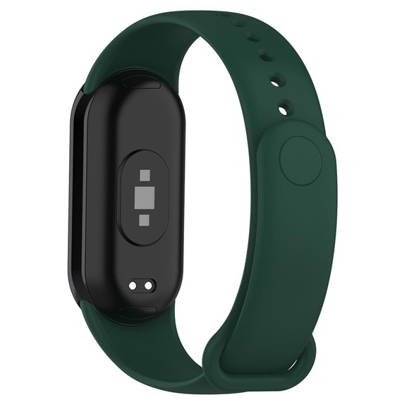 Microsonic Xiaomi Mi Band 9 Silikon Kordon Koyu Yeşil 4