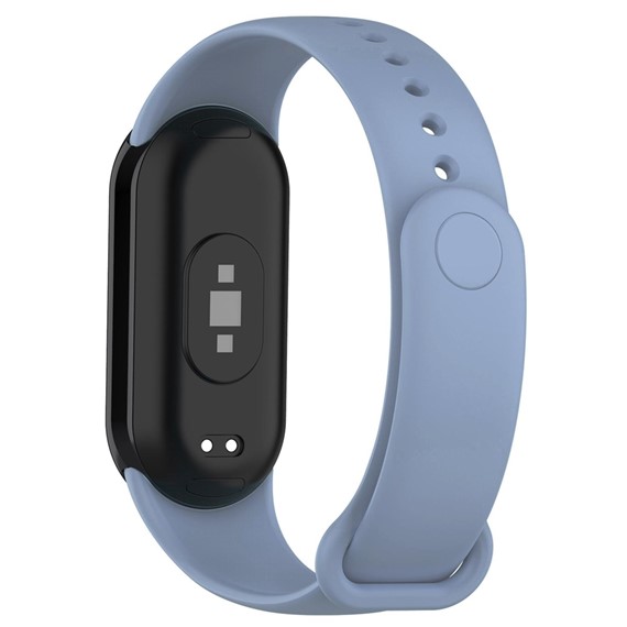 Microsonic Xiaomi Mi Band 9 Silikon Kordon Lavanta Grisi 4