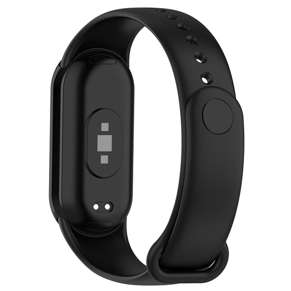 Microsonic Xiaomi Mi Band 8 Silikon Kordon Siyah 4