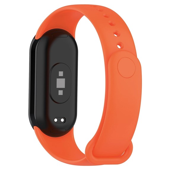 Microsonic Xiaomi Mi Band 9 Silikon Kordon Turuncu 4