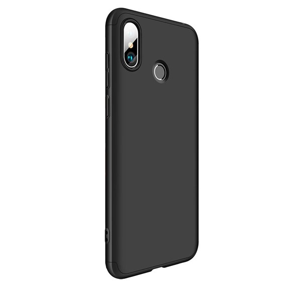 Microsonic Xiaomi Mi Max 3 Kılıf Double Dip 360 Protective Siyah 2