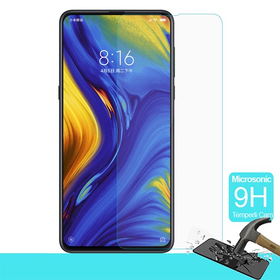 Microsonic Xiaomi Mi Mix 3 Temperli Cam Ekran Koruyucu 1