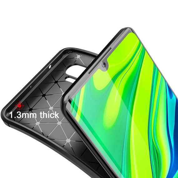 Microsonic Xiaomi Mi Note 10 Kılıf Legion Series Siyah 5