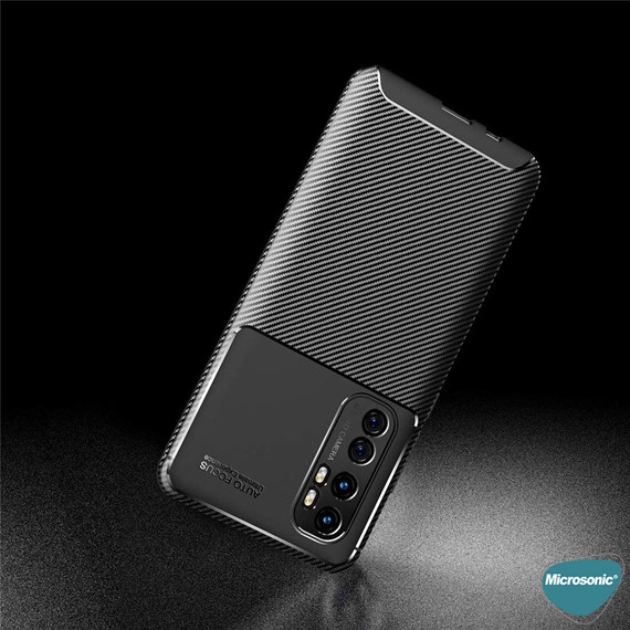 Microsonic Xiaomi Mi Note 10 Lite Kılıf Legion Series Siyah 4