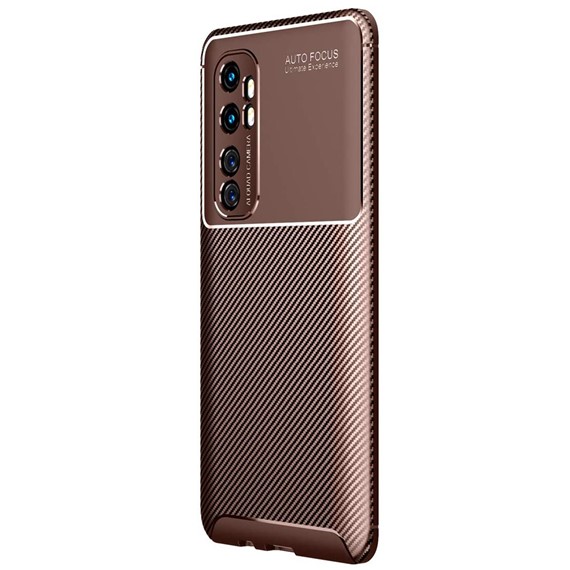 Microsonic Xiaomi Mi Note 10 Lite Kılıf Legion Series Kahverengi 2