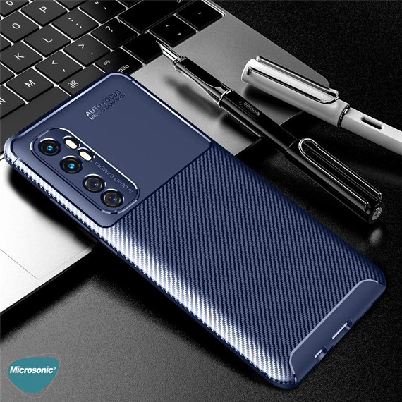 Microsonic Xiaomi Mi Note 10 Lite Kılıf Legion Series Lacivert 3