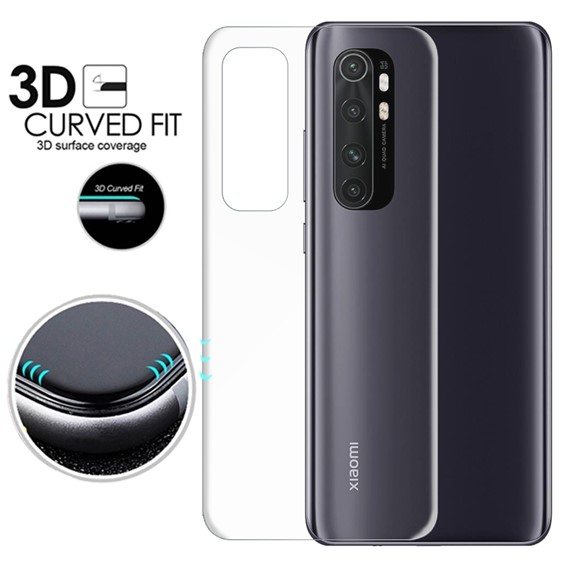 Microsonic Xiaomi Mi Note 10 Lite Ön Arka Kavisler Dahil Tam Ekran Kaplayıcı Film 2