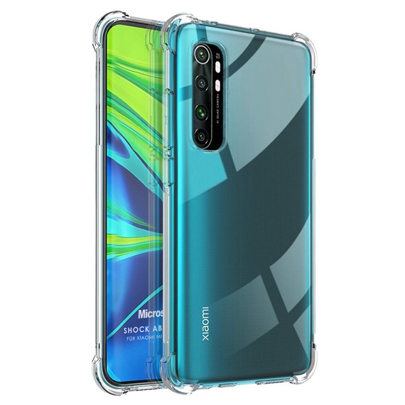 Microsonic Shock Absorbing Kılıf Xiaomi Mi Note 10 Lite Şeffaf 1