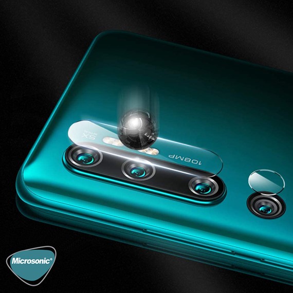 Microsonic Xiaomi Mi Note 10 Pro Kamera Lens Koruma Camı 5