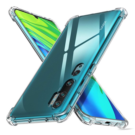 Microsonic Shock Absorbing Kılıf Xiaomi Mi Note 10 Pro Şeffaf 4