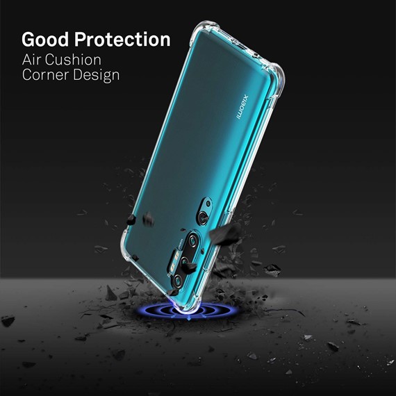 Microsonic Shock Absorbing Kılıf Xiaomi Mi Note 10 Pro Şeffaf 5