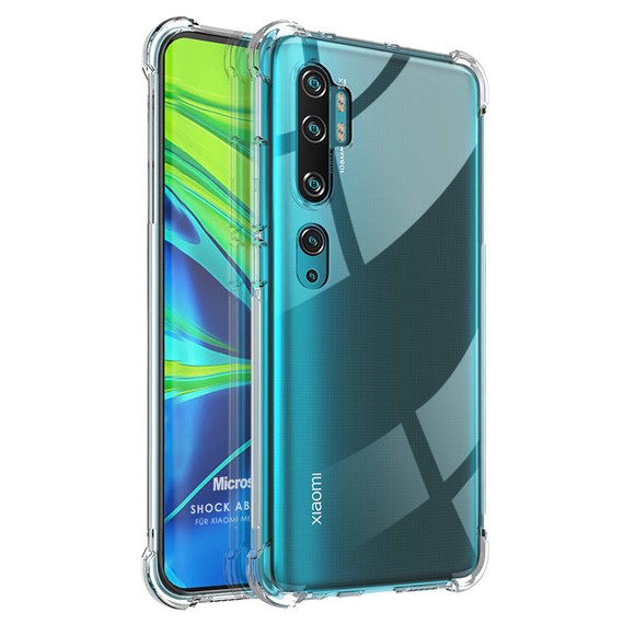 Microsonic Shock Absorbing Kılıf Xiaomi Mi Note 10 Şeffaf 1