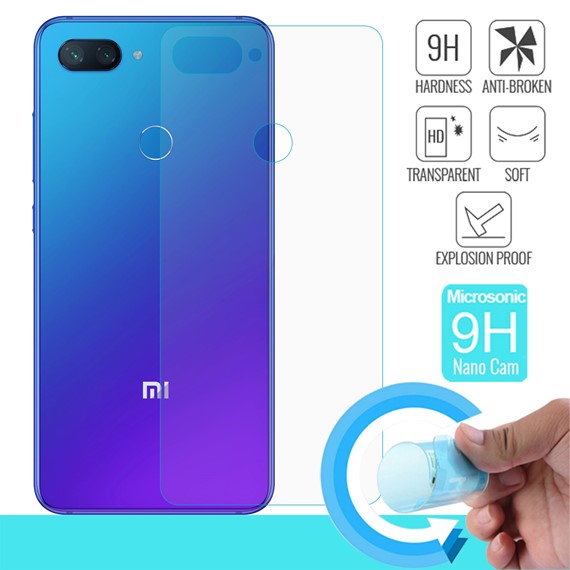 Microsonic Xiaomi Mi 8 Lite Arka Nano Cam Ekran koruyucu 1