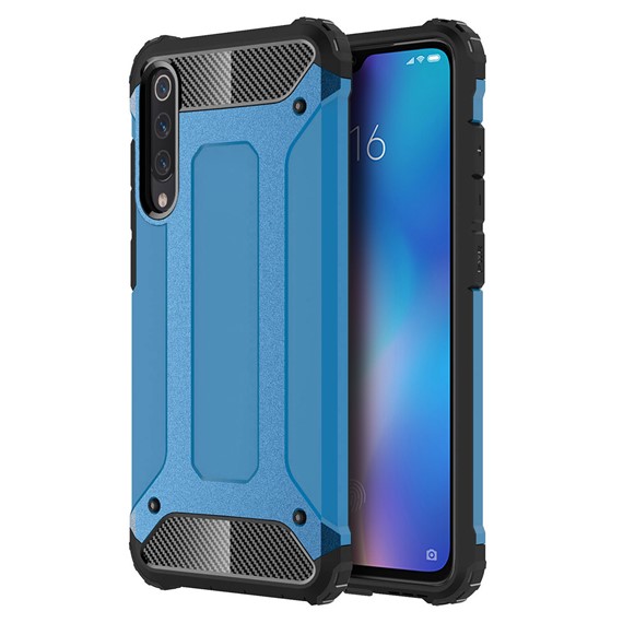 Microsonic Xiaomi Mi 9 SE Kılıf Rugged Armor Mavi 1