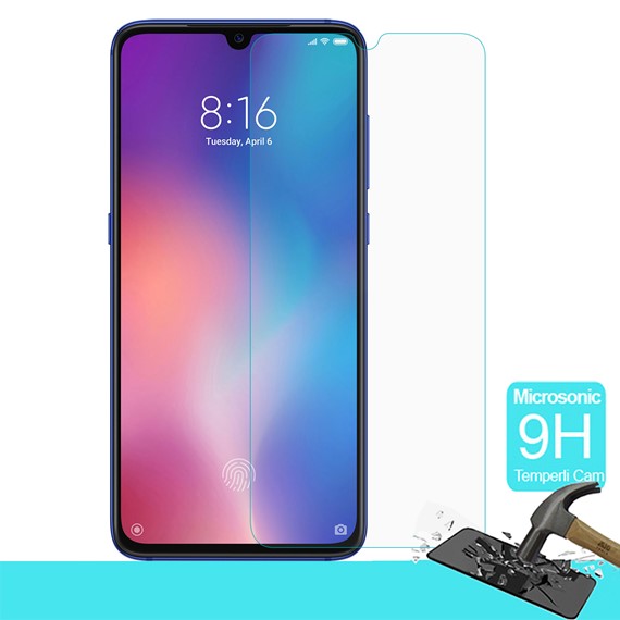 Microsonic Xiaomi Mi 9 SE Temperli Cam Ekran Koruyucu 1