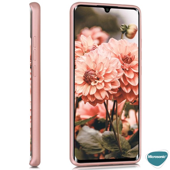 Microsonic Matte Silicone Xiaomi Mi Note 10 Lite Kılıf Mavi 5