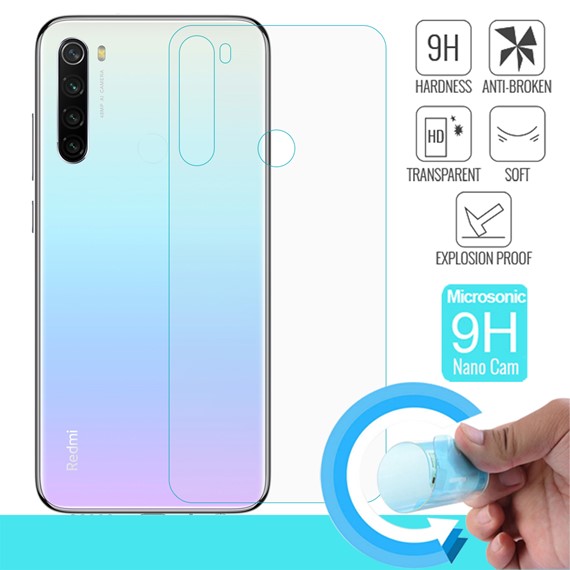 Microsonic Xiaomi Redmi Note 8 Arka Nano Cam Ekran Koruyucu 1