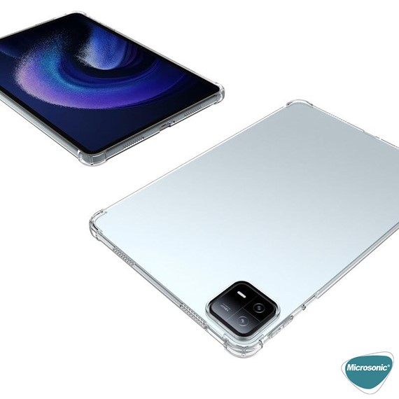 Microsonic Xiaomi Pad 6 Kılıf Shock Absorbing Şeffaf 2