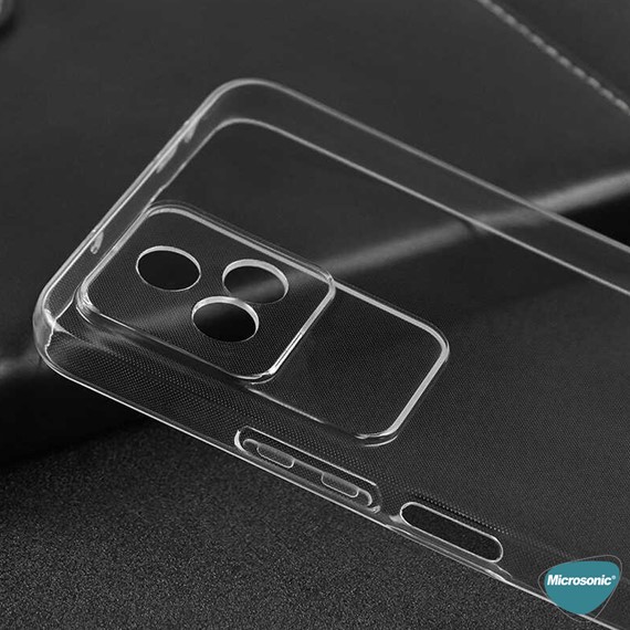 Microsonic Xiaomi Poco F4 Kılıf Transparent Soft Şeffaf 4