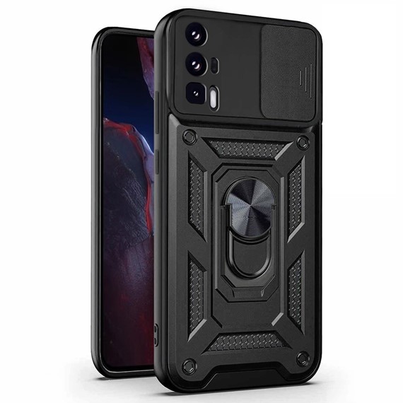 Microsonic Xiaomi Poco F5 Pro Kılıf Impact Resistant Siyah 1