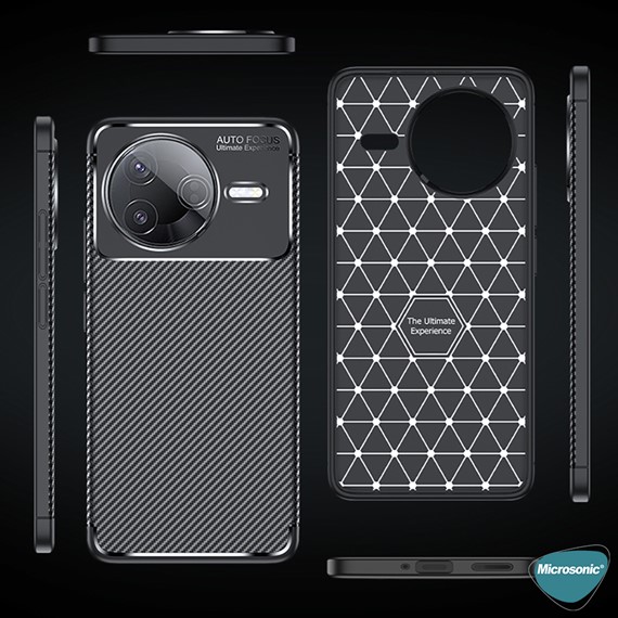 Microsonic Xiaomi Poco F7 Pro Kılıf Legion Series Siyah 5
