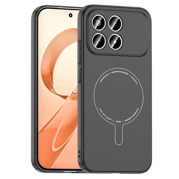 Microsonic Xiaomi Poco F8 Pro Kılıf AirFit MagSafe Siyah 1