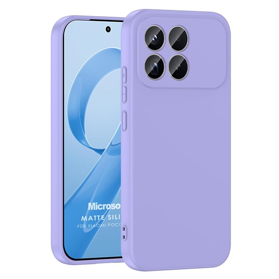 Microsonic Xiaomi Poco F8 Pro Kılıf Groovy Soft Lila 1