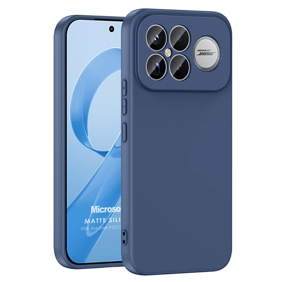 Microsonic Xiaomi Poco F8 Ultra Kılıf Groovy Soft Lacivert 1