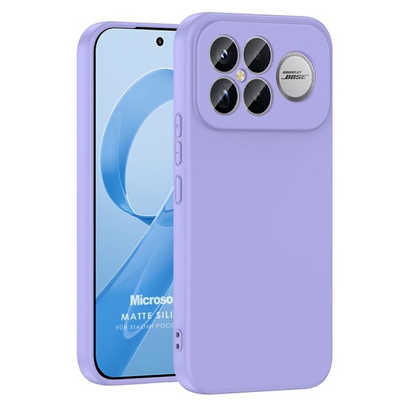 Microsonic Xiaomi Poco F8 Ultra Kılıf Groovy Soft Lila 1