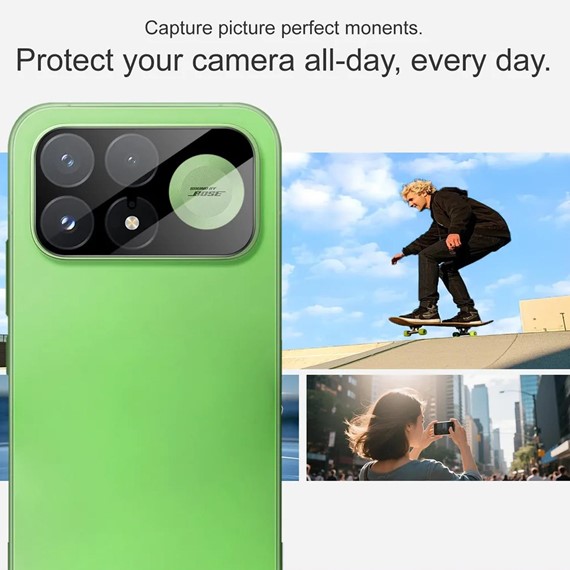 Microsonic Xiaomi Poco F9 Pro Kamera Lens Koruma Camı Siyah 2