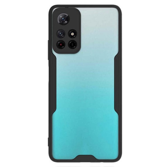 Microsonic Xiaomi Poco M4 Pro Kılıf Paradise Glow Siyah 2