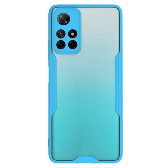 Microsonic Xiaomi Poco M4 Pro Kılıf Paradise Glow Turkuaz 2