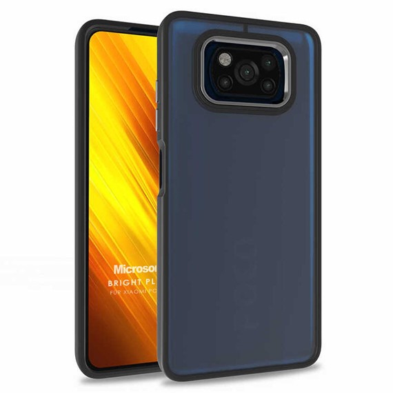 Microsonic Xiaomi Poco X3 Pro Kılıf Bright Planet Siyah 1