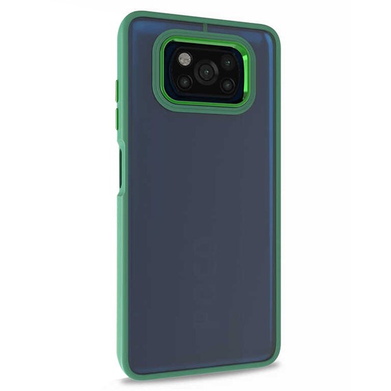 Microsonic Xiaomi Poco X3 Pro Kılıf Bright Planet Yeşil 2