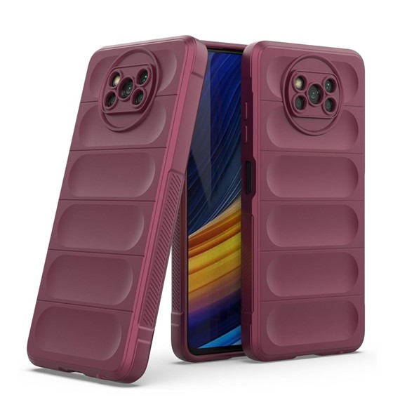 Microsonic Xiaomi Poco X3 Pro Kılıf Oslo Prime Bordo 2