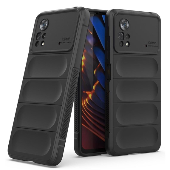 Microsonic Xiaomi Poco X4 Pro 5G Kılıf Oslo Prime Siyah 2