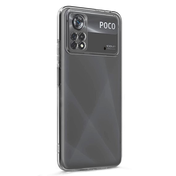 Microsonic Xiaomi Poco X4 Pro 5G Kılıf Transparent Soft Şeffaf 2
