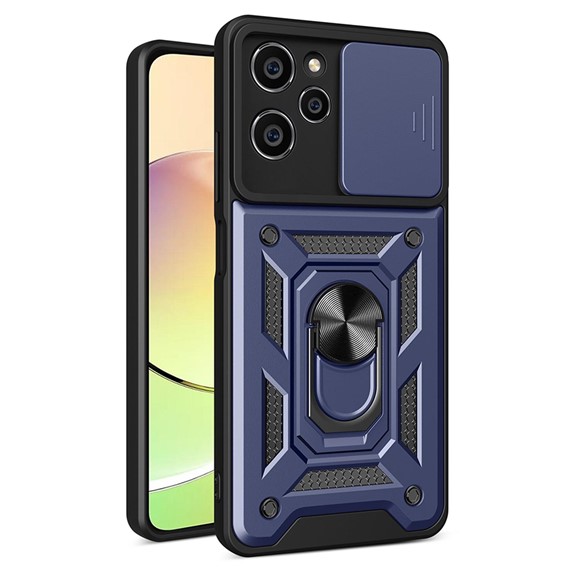 Microsonic Infinix Hot 40 Pro Kılıf Impact Resistant Lacivert 1